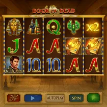 AbuKing - Machine à sous Book of Dead - Jouer maintenant